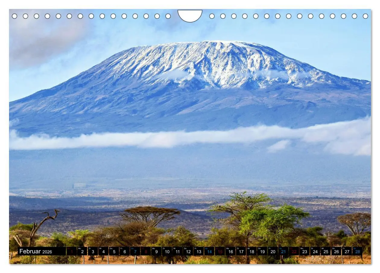 Bild: 9783457355091 | Kilimanjaro - das Dach Afrikas (Wandkalender 2026 DIN A4 quer),...