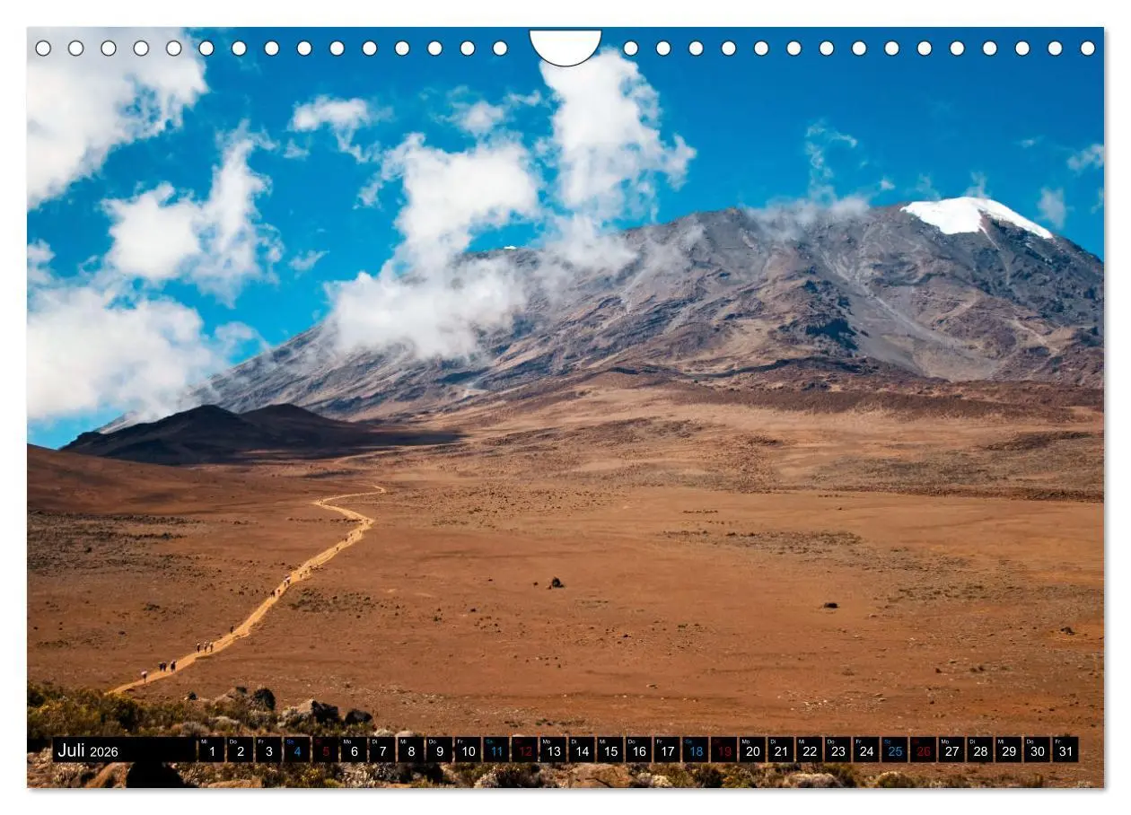 Bild: 9783457355091 | Kilimanjaro - das Dach Afrikas (Wandkalender 2026 DIN A4 quer),...