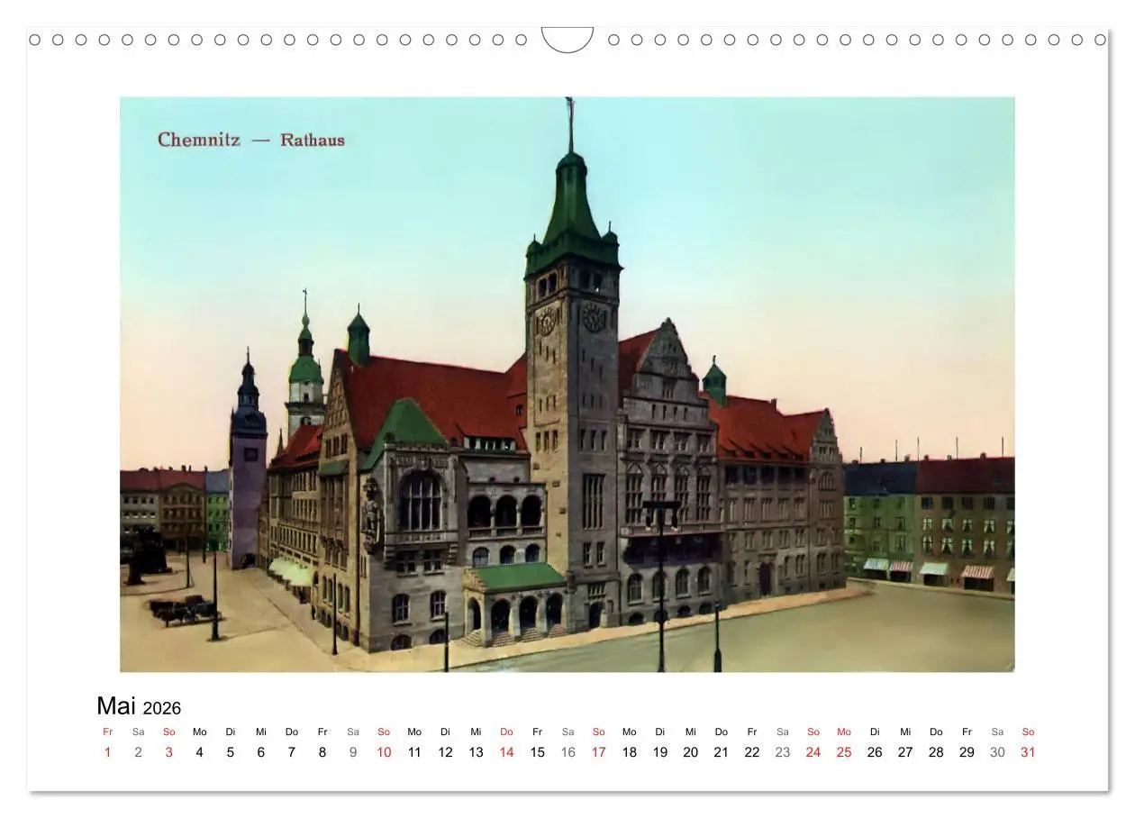 Bild: 9783516205091 | Grüße aus Chemnitz (Wandkalender 2026 DIN A3 quer), CALVENDO...