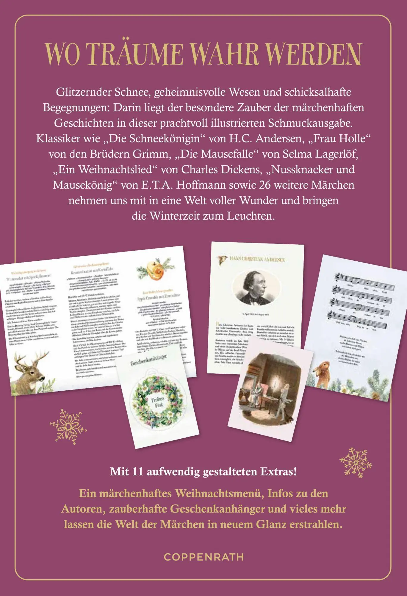 Bild: 9783649655091 | Die schönsten Wintermärchen | Illustrierte Schmuckausgabe | Bastin