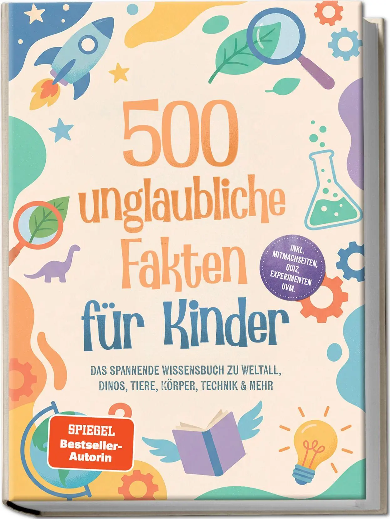 Cover: 9783757635091 | 500 unglaubliche Fakten für Kinder: Das spannende Wissensbuch zu...