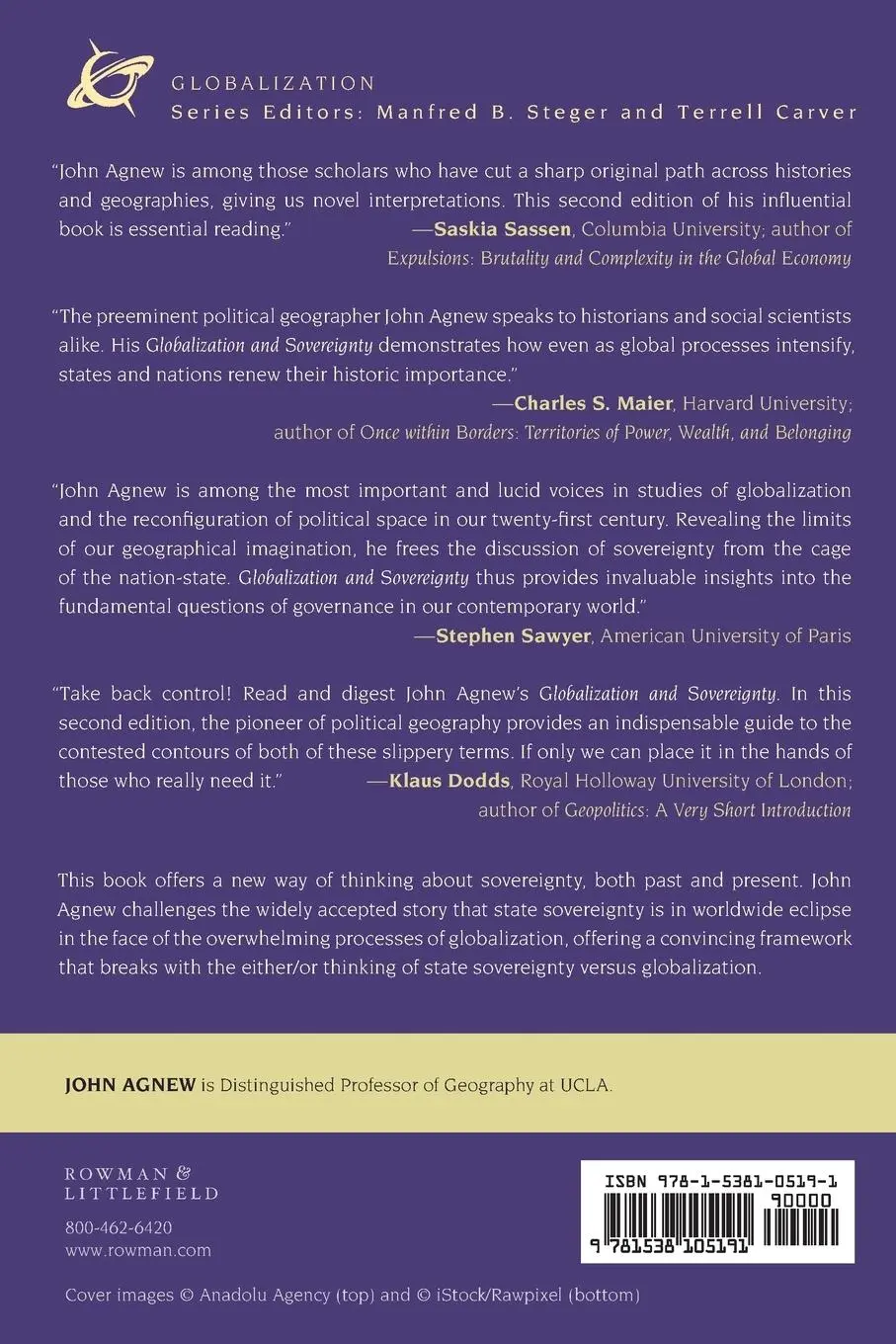 Rückseite: 9781538105191 | Globalization and Sovereignty | Beyond the Territorial Trap | Agnew