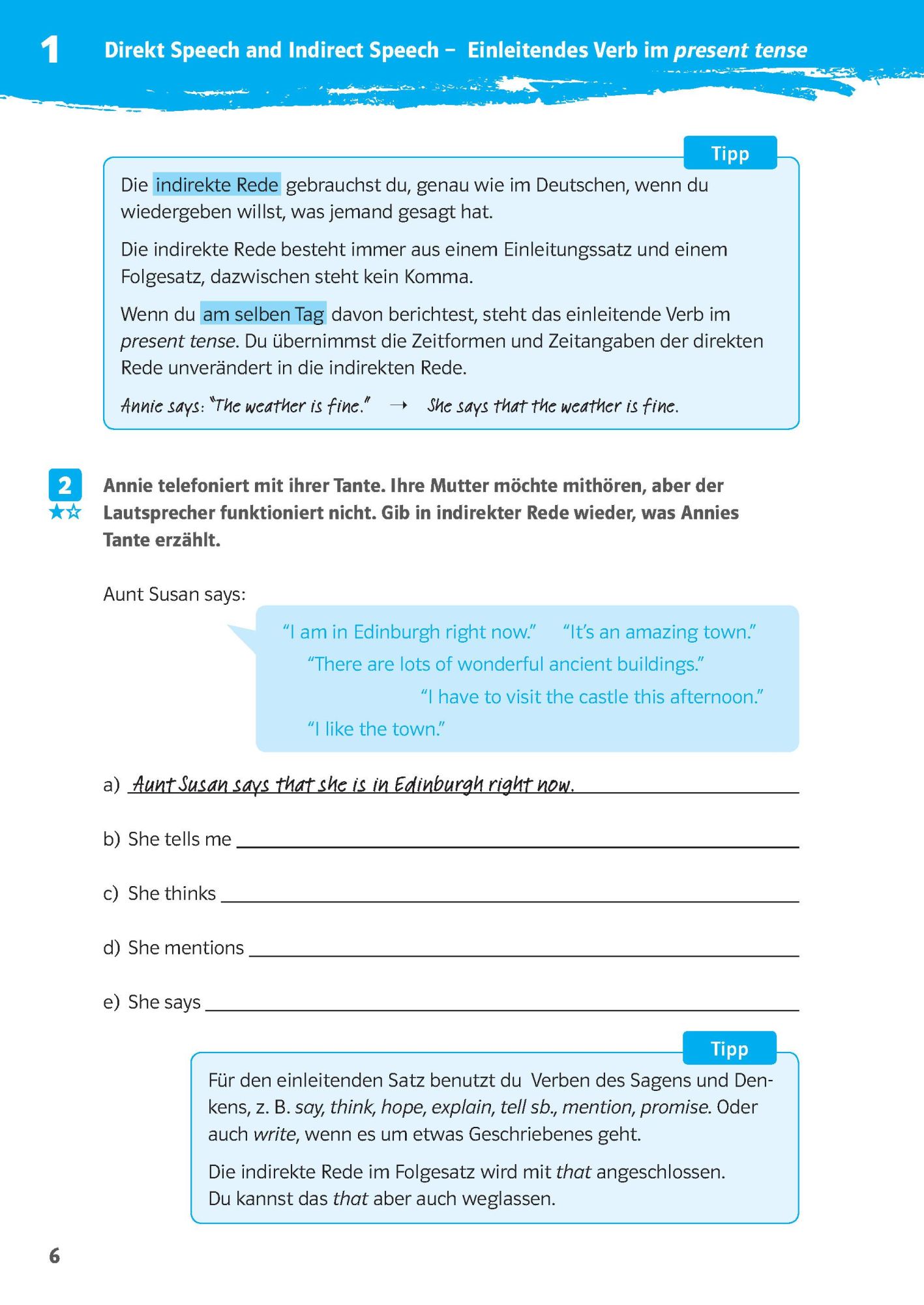Bild: 9783129275191 | Klett 10-Minuten-Training Englisch Direct Speech - Indirect Speech...