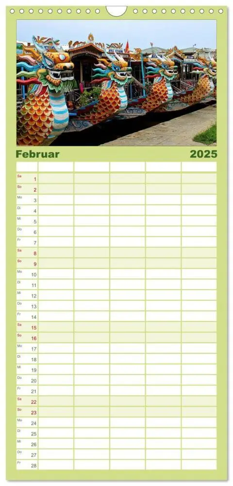 Bild: 9783457105191 | Familienplaner 2025 - Vietnam - Land der Kontraste 2025 mit 5...