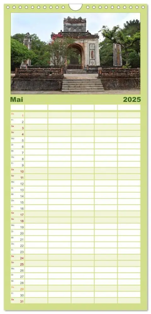 Bild: 9783457105191 | Familienplaner 2025 - Vietnam - Land der Kontraste 2025 mit 5...