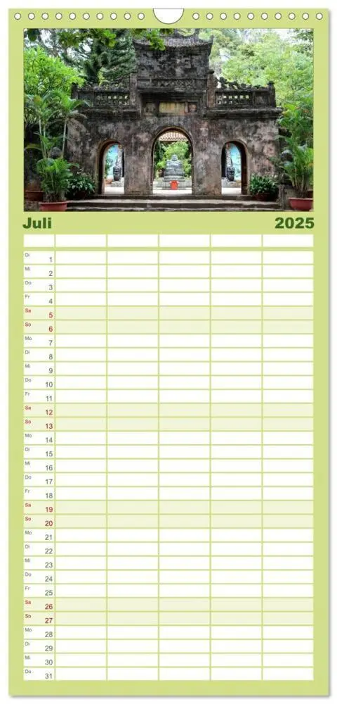 Bild: 9783457105191 | Familienplaner 2025 - Vietnam - Land der Kontraste 2025 mit 5...