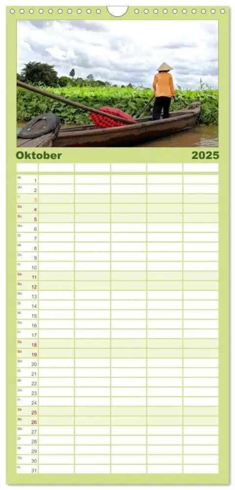 Bild: 9783457105191 | Familienplaner 2025 - Vietnam - Land der Kontraste 2025 mit 5...