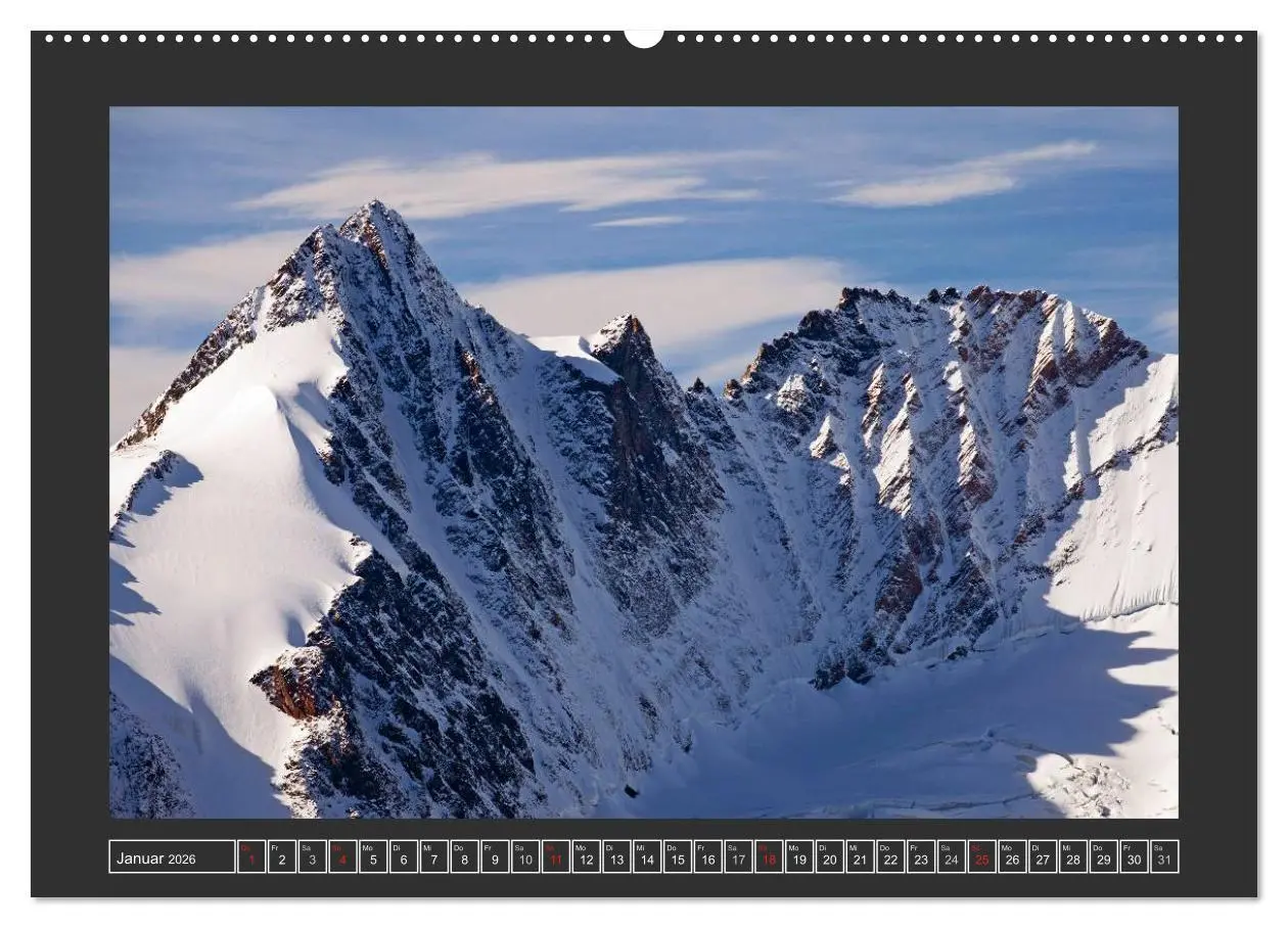 Bild: 9783457965191 | Der Großglockner 3798m (hochwertiger Premium Wandkalender 2026 DIN...