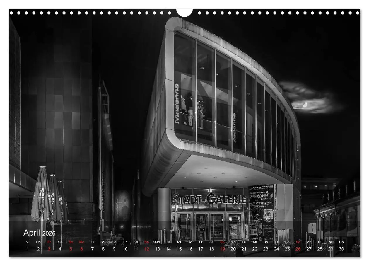 Bild: 9783516125191 | Heilbronn bei Nacht (Wandkalender 2026 DIN A3 quer), CALVENDO...
