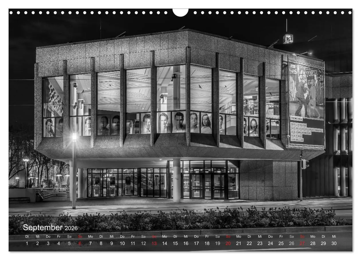 Bild: 9783516125191 | Heilbronn bei Nacht (Wandkalender 2026 DIN A3 quer), CALVENDO...