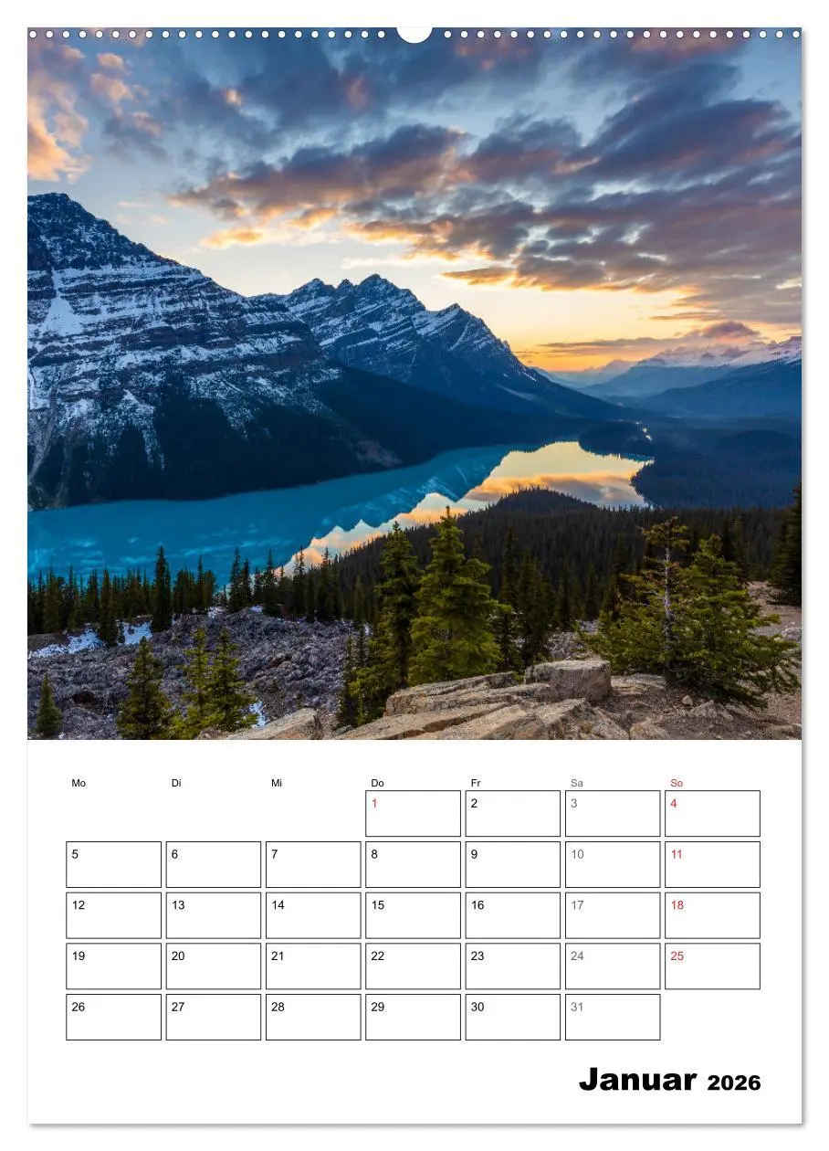 Bild: 9783516365191 | Mein Schönes Kanada (Wandkalender 2026 DIN A2 hoch), CALVENDO...