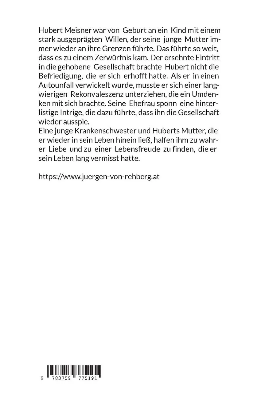 Rückseite: 9783759775191 | Irrwege der Liebe | Juergen von Rehberg | Taschenbuch | Paperback