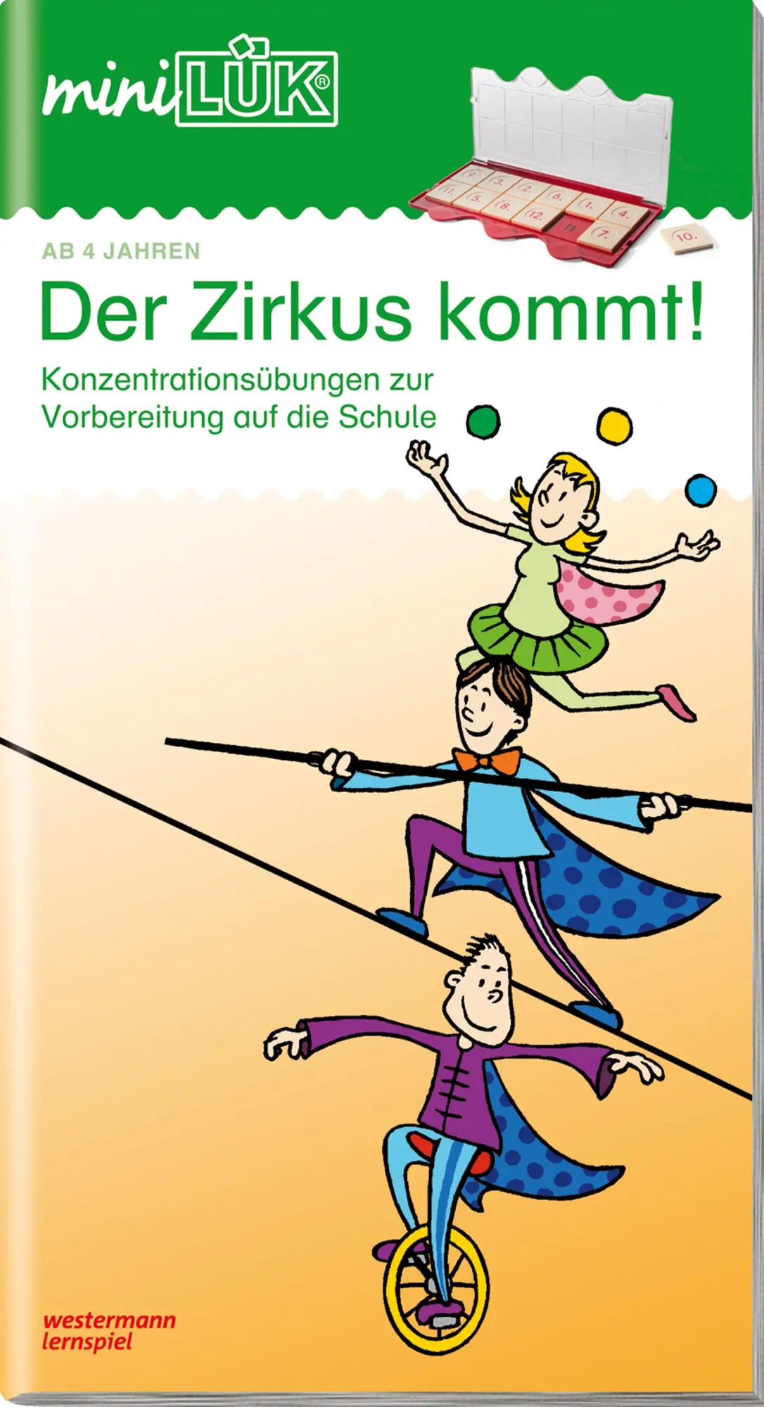 Cover: 9783837745191 | miniLÜK. Vorschulzirkus | Akrobaten, Abenteuer | Heinz Vogel | 30 S.