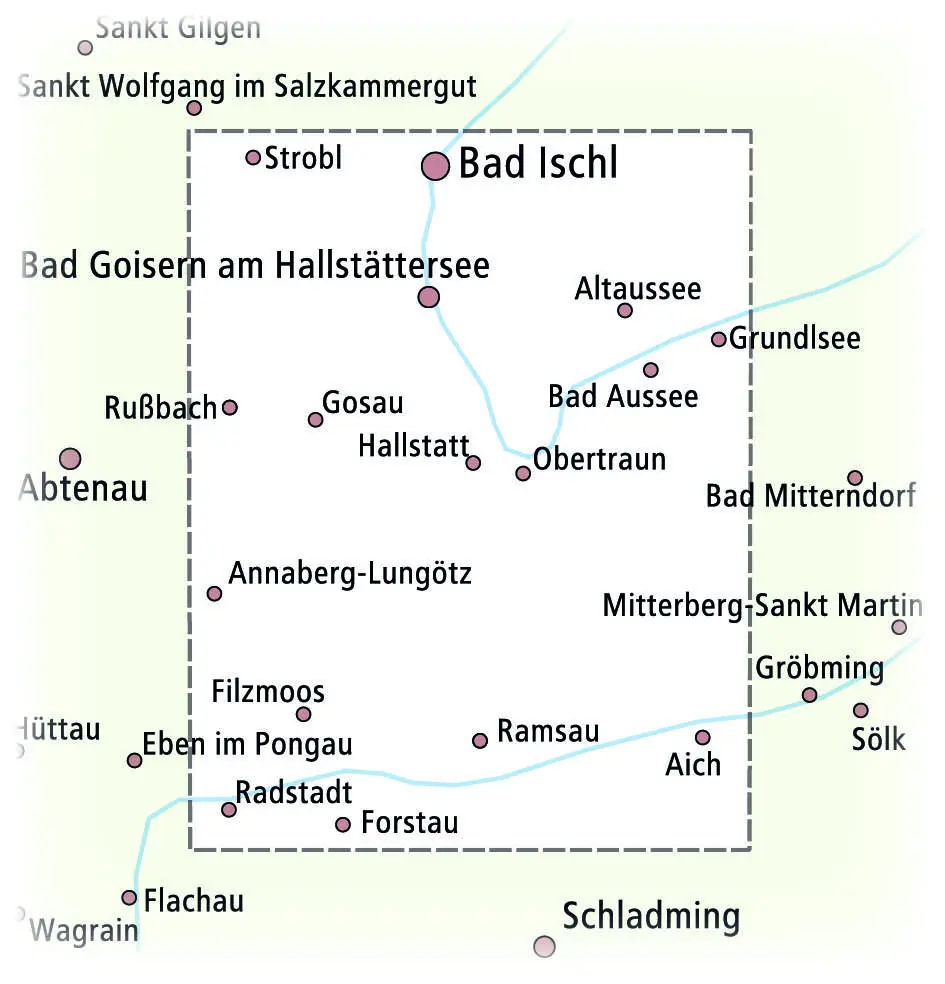Bild: 9783961325191 | Publicpress Rad- und Wanderkarte Dachstein, Ausseerland, Bad...