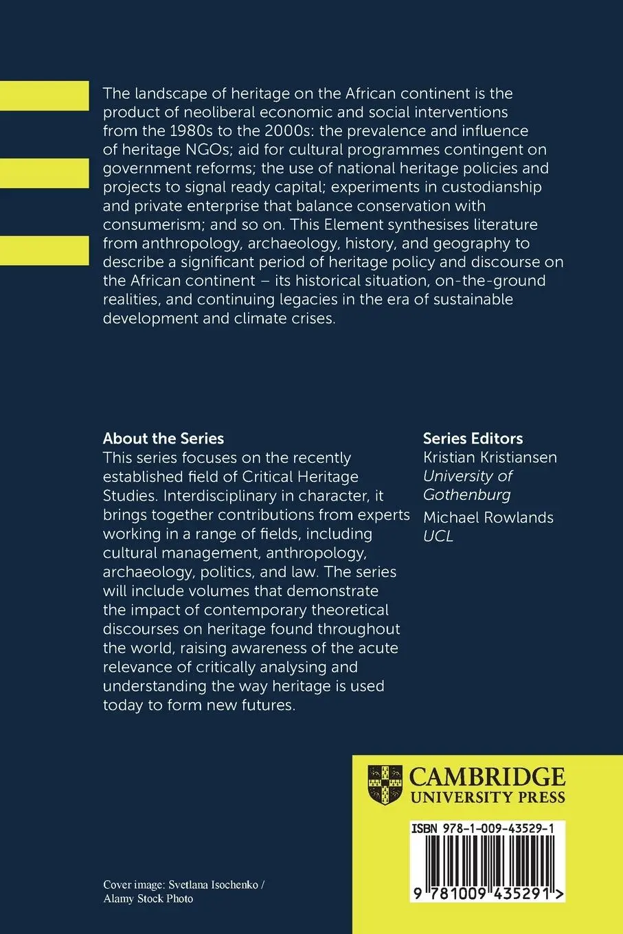 Rückseite: 9781009435291 | The Neoliberalisation of Heritage in Africa | Rachel King | Buch