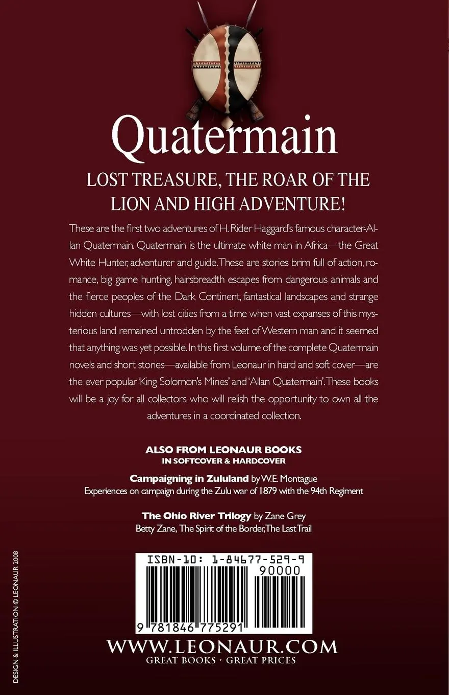 Rückseite: 9781846775291 | Quatermain | H. Rider Haggard | Taschenbuch | Englisch | 2008