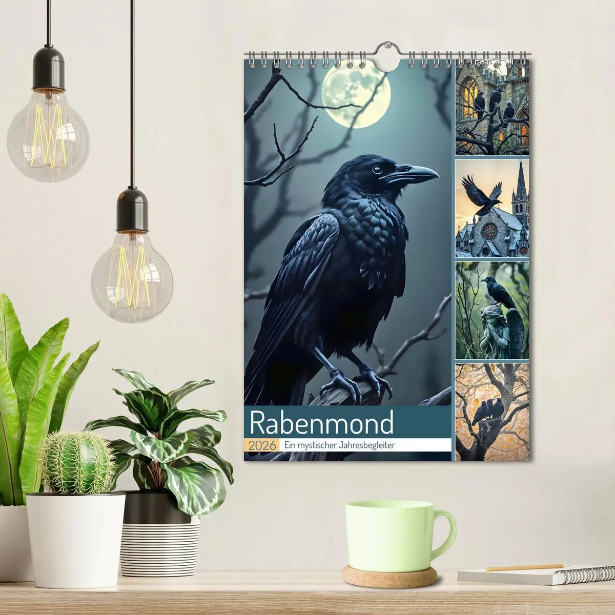 Bild: 9783457265291 | Rabenmond - Ein mystischer Jahresbegleiter (Wandkalender 2026 DIN...