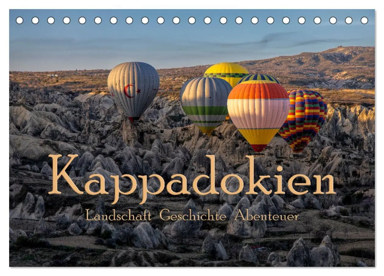 Cover: 9783457405291 | Kappadokien (Tischkalender 2026 DIN A5 quer), CALVENDO Monatskalender
