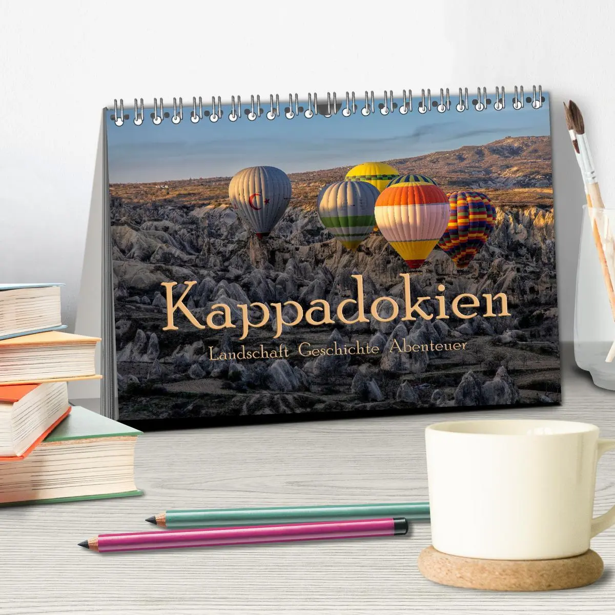 Bild: 9783457405291 | Kappadokien (Tischkalender 2026 DIN A5 quer), CALVENDO Monatskalender