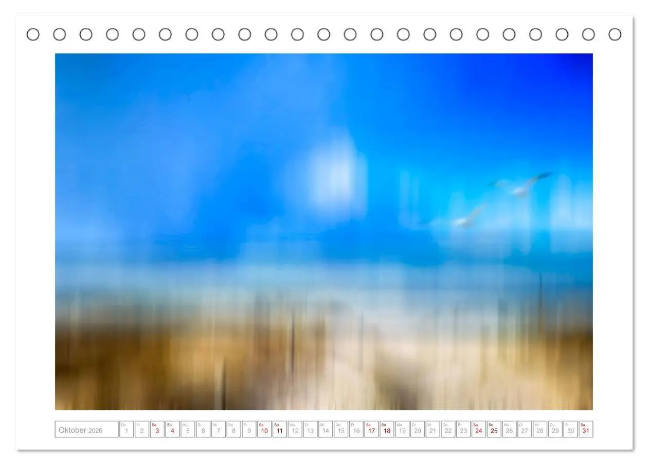 Bild: 9783516735291 | Traumzeit Sylt (Tischkalender 2026 DIN A5 quer), CALVENDO...