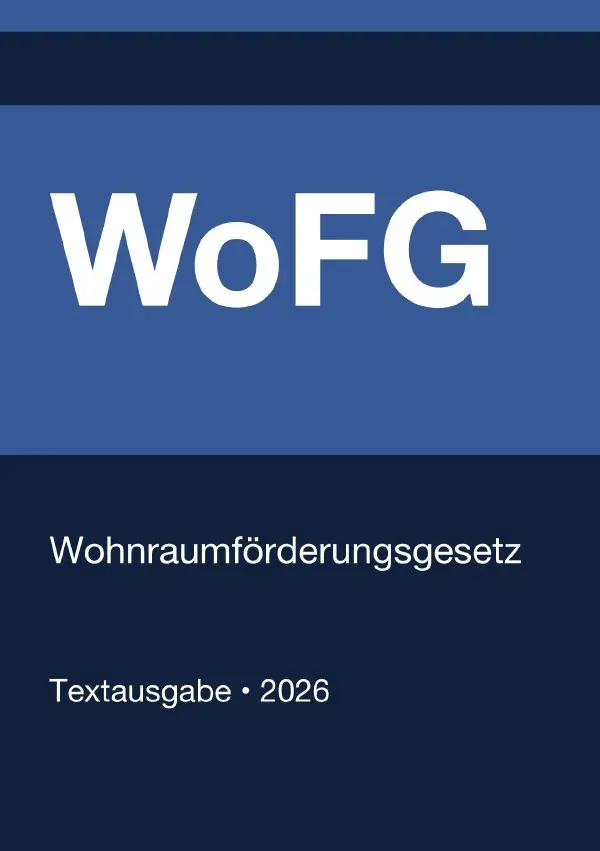 Cover: 9783565245291 | WoFG - Wohnraumförderungsgesetz (Deutschland) 2026 | Deutschland