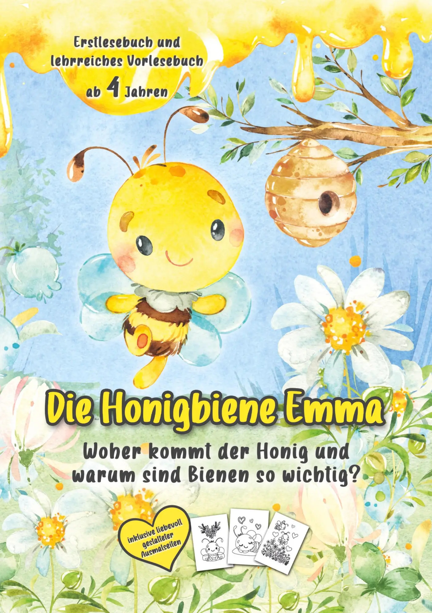 Cover: 9783754645291 | Die Honigbiene Emma | Barbara Lachner | Taschenbuch | 76 S. | Deutsch