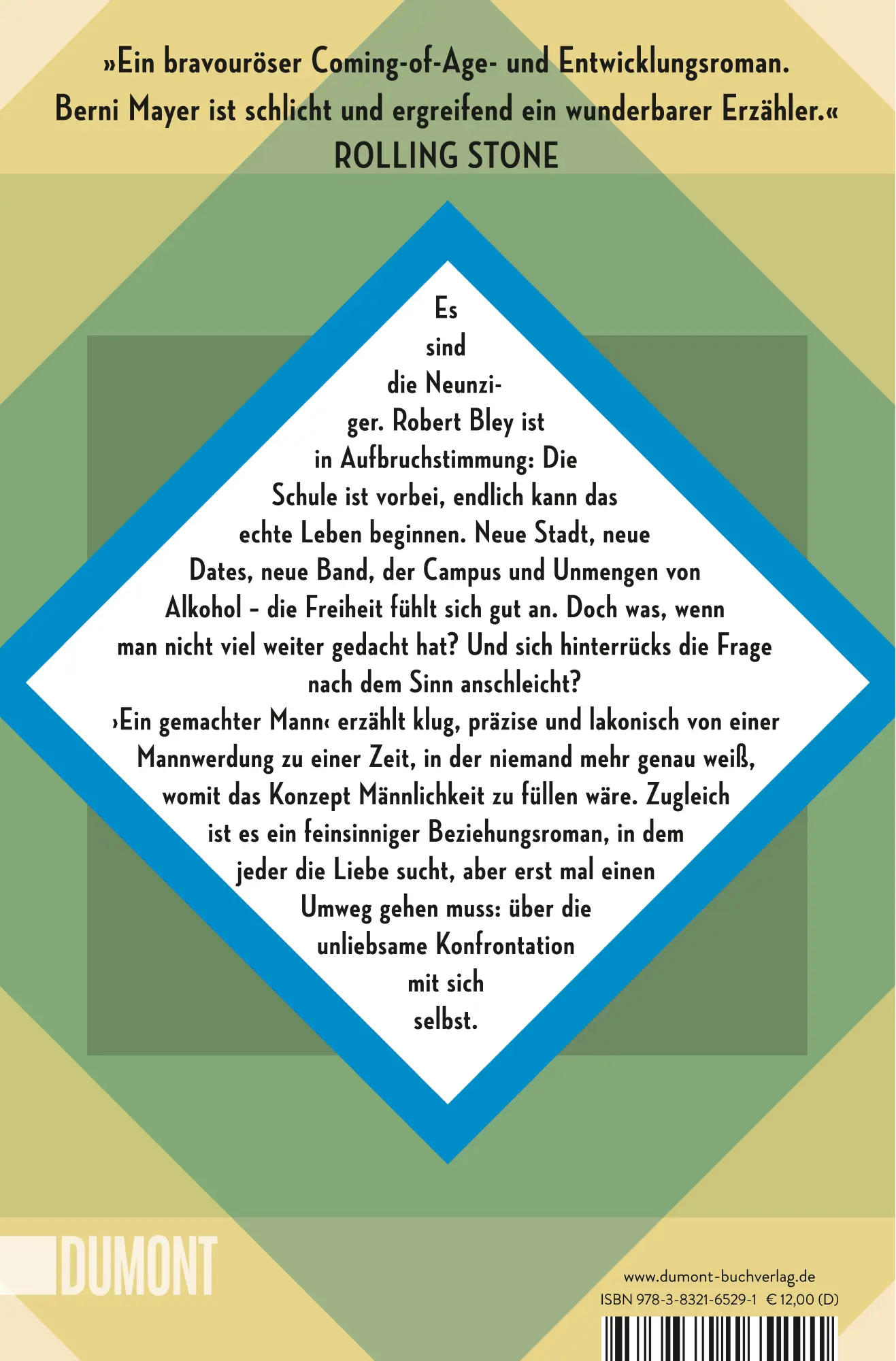 Cover: 9783832165291 | Ein gemachter Mann | Berni Mayer | Taschenbuch | 432 S. | Deutsch