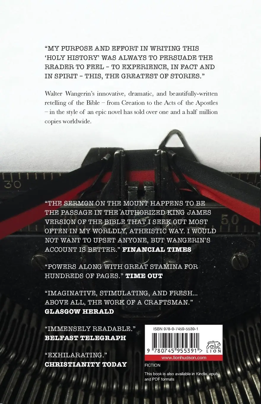 Rückseite: 9780745955391 | The Book of God | The Bible as a Novel | Walter Wangerin | Taschenbuch