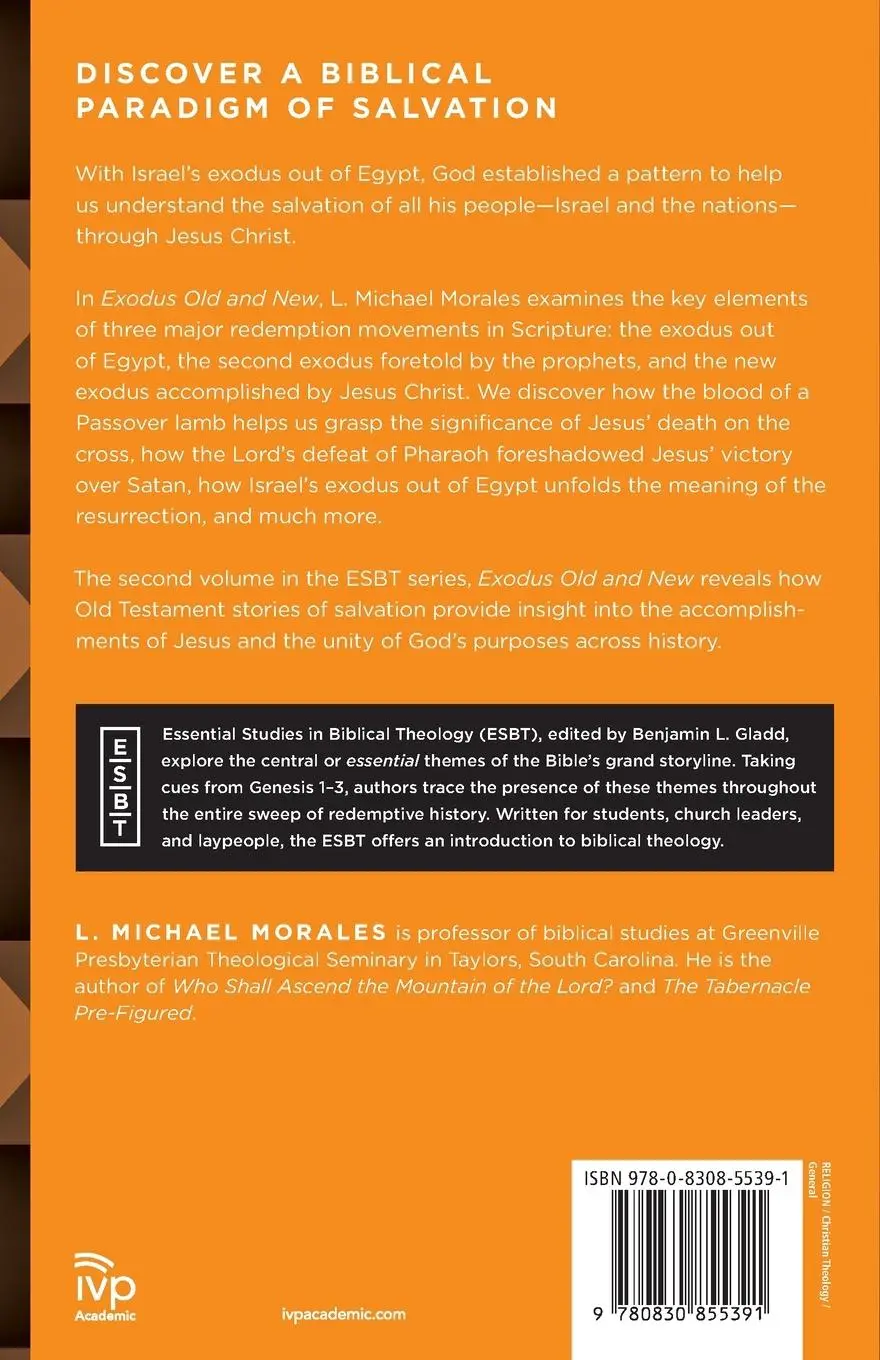 Rückseite: 9780830855391 | Exodus Old and New | A Biblical Theology of Redemption | Morales