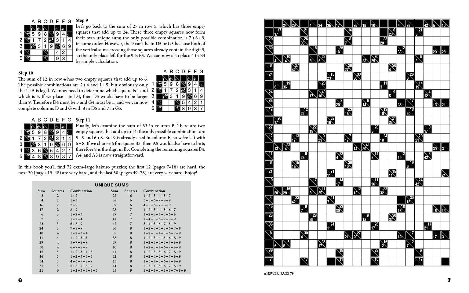 Bild: 9781454935391 | Colossal Kakuro: 72 Massively Mind-Bending Puzzles | Conceptis Puzzles