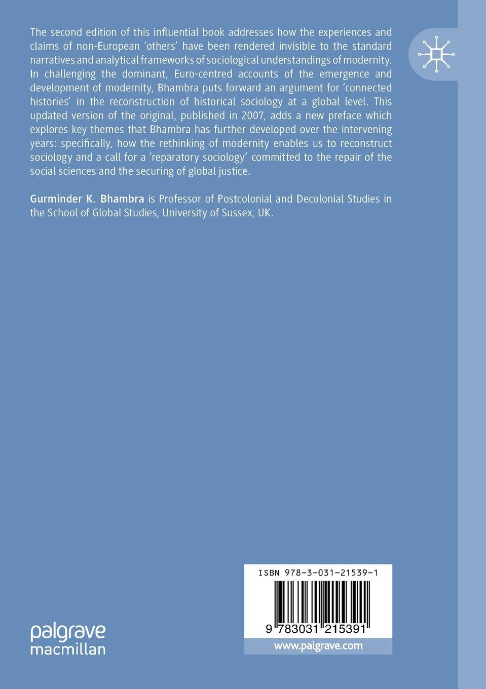 Rückseite: 9783031215391 | Rethinking Modernity | Gurminder K. Bhambra | Taschenbuch | xli | 2023