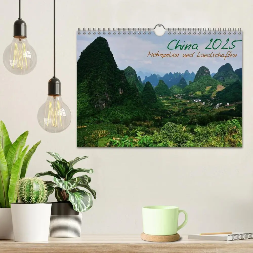 Bild: 9783435545391 | China 2025 - Metropolen und Landschaften (Wandkalender 2025 DIN A4...