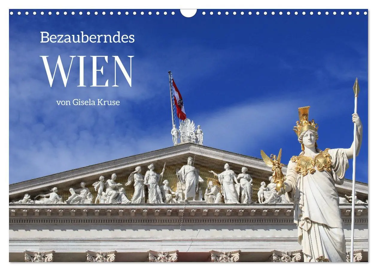 Cover: 9783457325391 | Bezauberndes Wien (Wandkalender 2026 DIN A3 quer), CALVENDO...