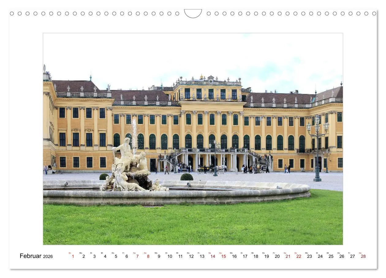 Bild: 9783457325391 | Bezauberndes Wien (Wandkalender 2026 DIN A3 quer), CALVENDO...