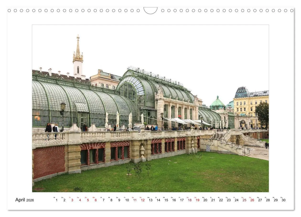 Bild: 9783457325391 | Bezauberndes Wien (Wandkalender 2026 DIN A3 quer), CALVENDO...