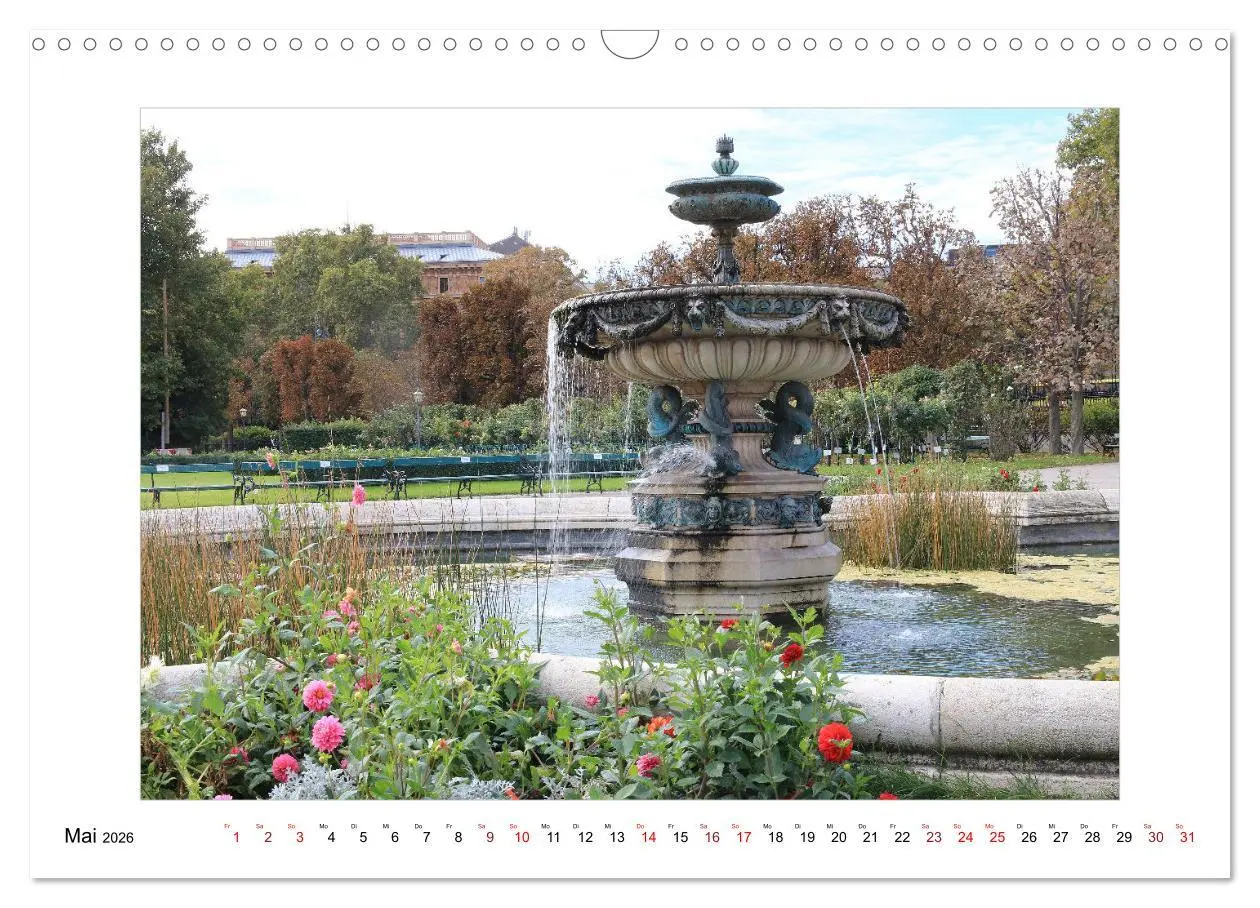 Bild: 9783457325391 | Bezauberndes Wien (Wandkalender 2026 DIN A3 quer), CALVENDO...