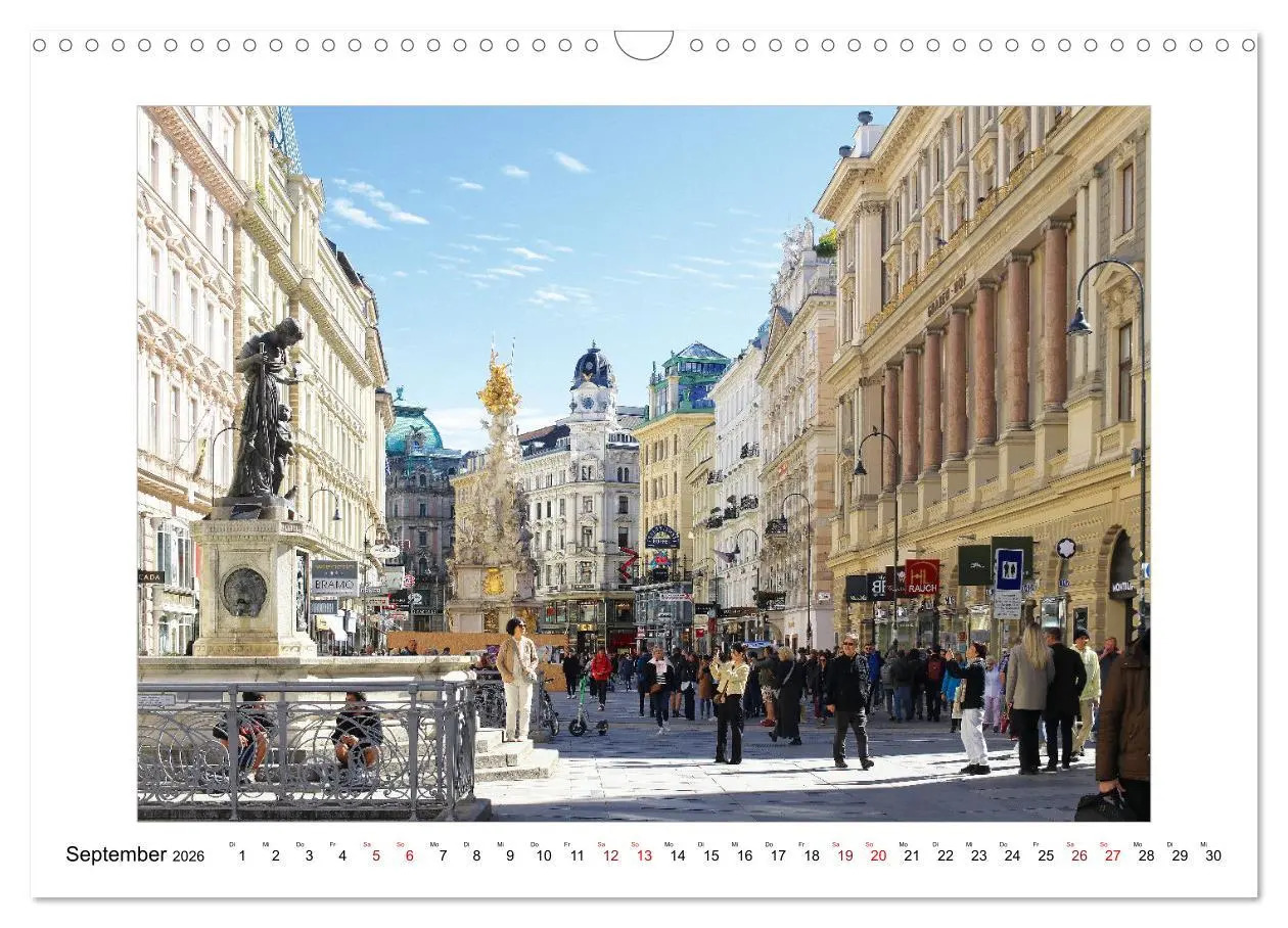 Bild: 9783457325391 | Bezauberndes Wien (Wandkalender 2026 DIN A3 quer), CALVENDO...