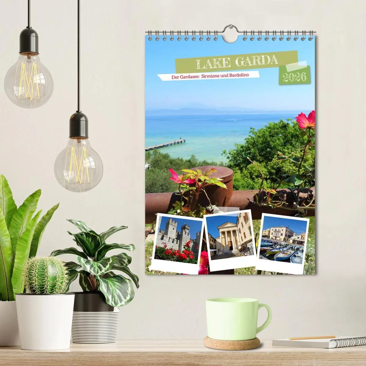 Bild: 9783516345391 | LAKE GARDA DerGardasee: Sirmione und Bardolino (Wandkalender 2026...