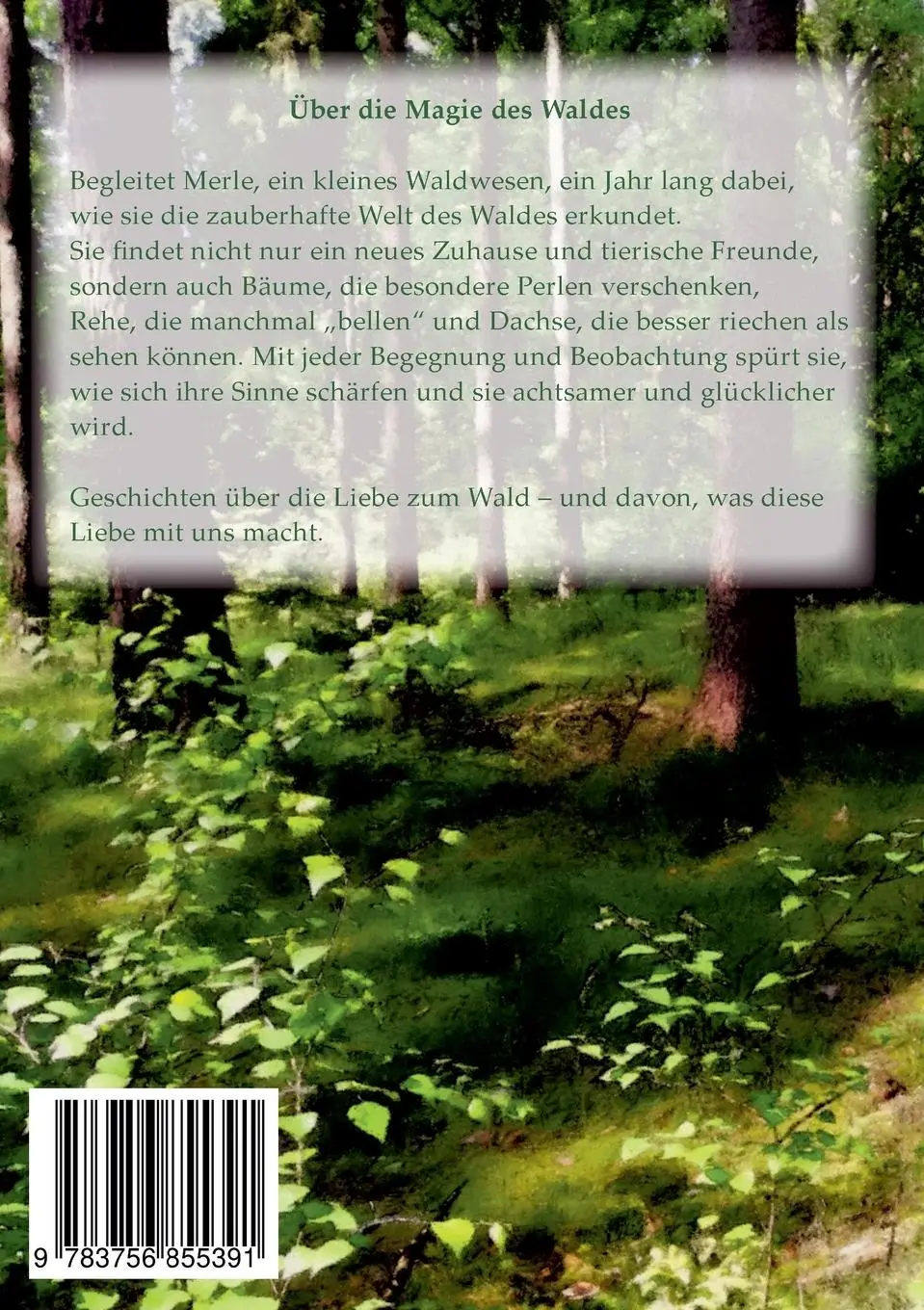 Rückseite: 9783756855391 | Waldzauber | Maja Mattern | Taschenbuch | 104 S. | Deutsch | 2023