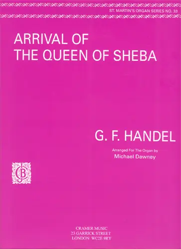 Cover: 9790220905391 | Arrival Of The Queen Of Sheba | Georg Friedrich Händel | Buch