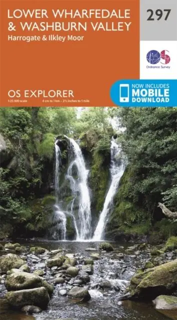 Cover: 9780319245491 | Lower Wharfedale and Washburn Valley | Ordnance Survey | (Land-)Karte
