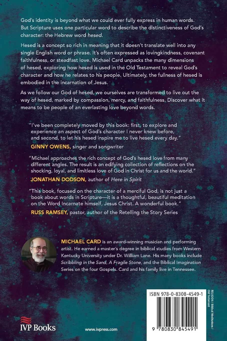 Rückseite: 9780830845491 | Inexpressible | Hesed and the Mystery of God's Lovingkindness | Card