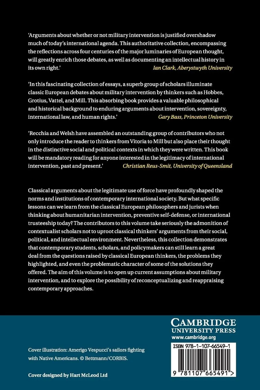 Rückseite: 9781107665491 | Just and Unjust Military Intervention | Stefano Recchia (u. a.) | Buch