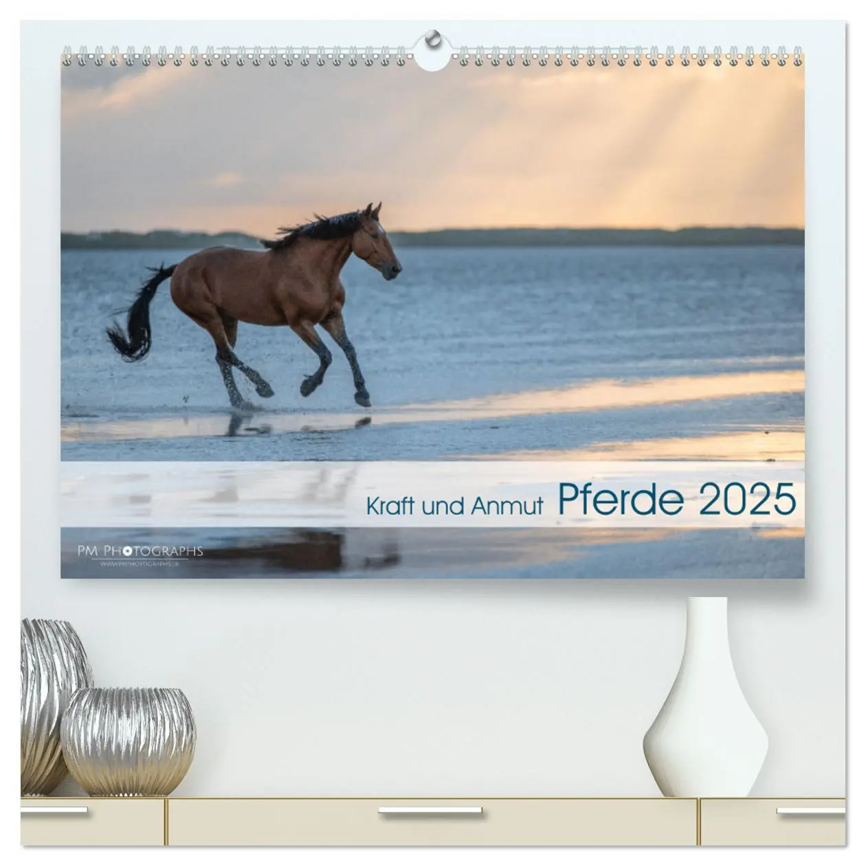Cover: 9783435085491 | Pferde 2025 Kraft und Anmut (hochwertiger Premium Wandkalender 2025...