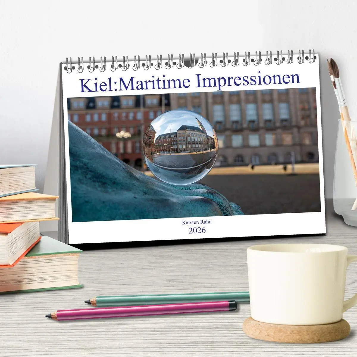 Bild: 9783457625491 | Kiel: Maritime Impressionen (Tischkalender 2026 DIN A5 quer),...