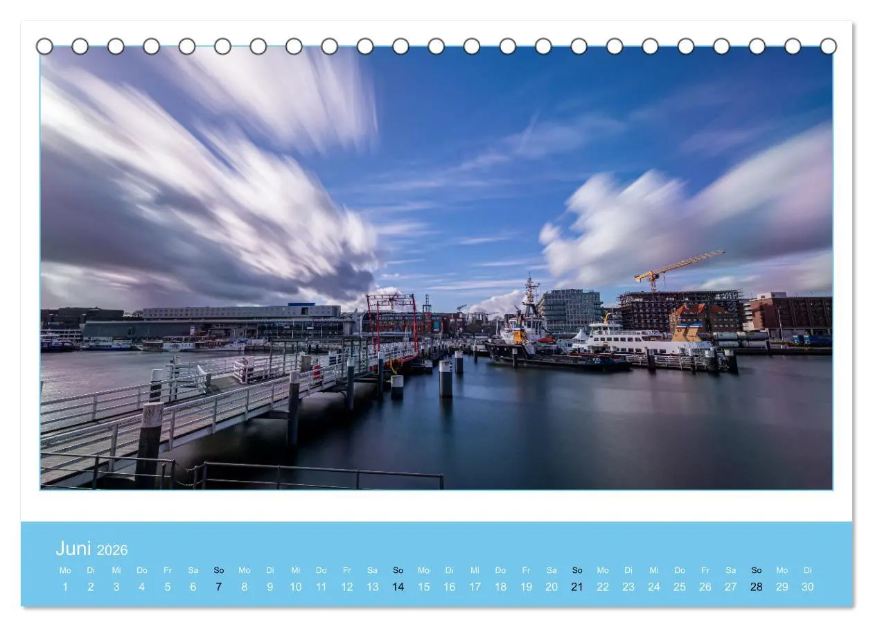 Bild: 9783457625491 | Kiel: Maritime Impressionen (Tischkalender 2026 DIN A5 quer),...