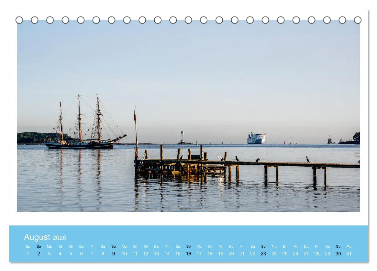 Bild: 9783457625491 | Kiel: Maritime Impressionen (Tischkalender 2026 DIN A5 quer),...
