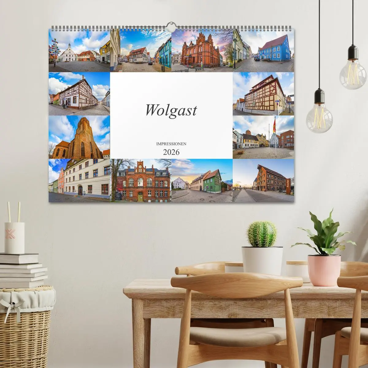 Bild: 9783457795491 | Wolgast Impressionen (Wandkalender 2026 DIN A2 quer), CALVENDO...