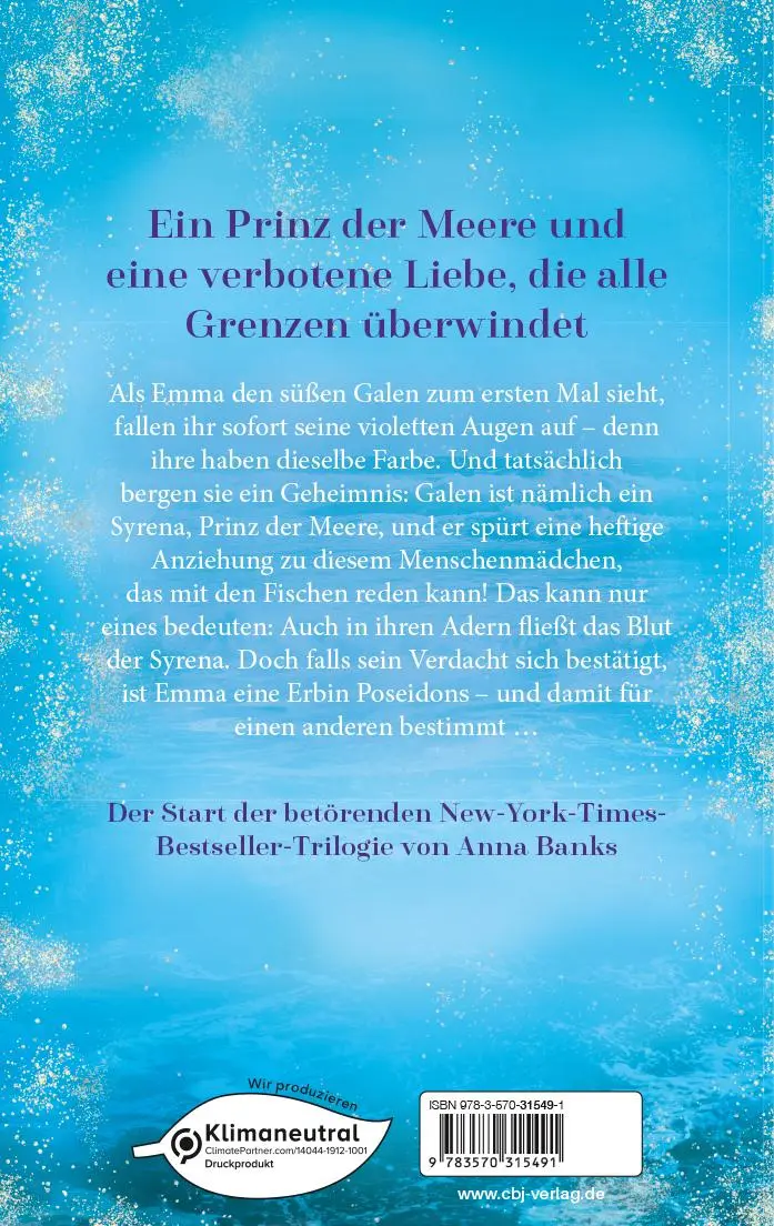 Bild: 9783570315491 | Blue Secrets - Der Kuss des Meeres | Anna Banks | Taschenbuch | 448 S.