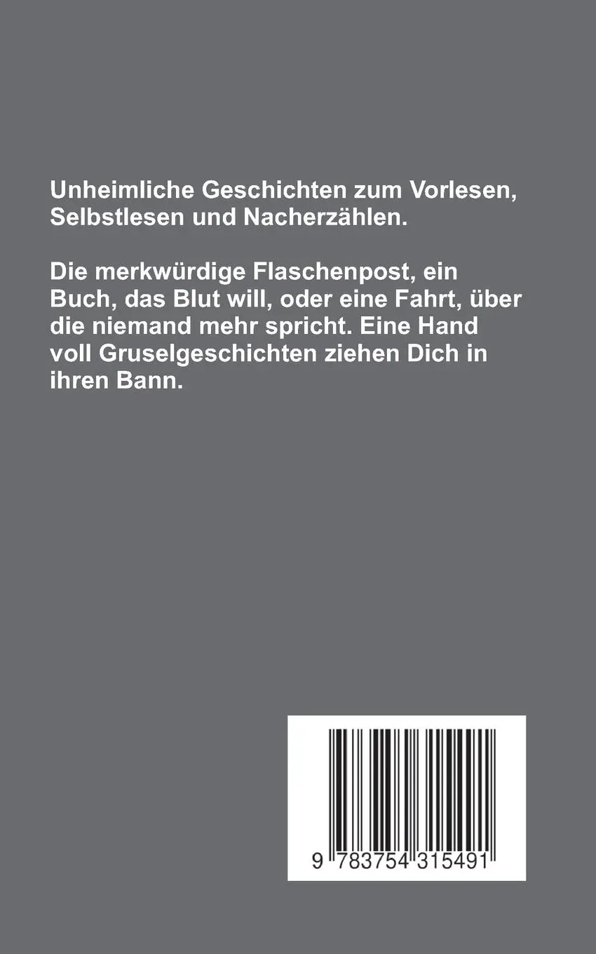 Rückseite: 9783754315491 | Unheimliches für die Kohte | Peter Kehrbusch | Taschenbuch | Paperback